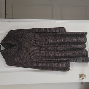 Calvin Klein Charcoal Long Sleeve Dress